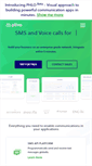 Mobile Screenshot of plivo.com